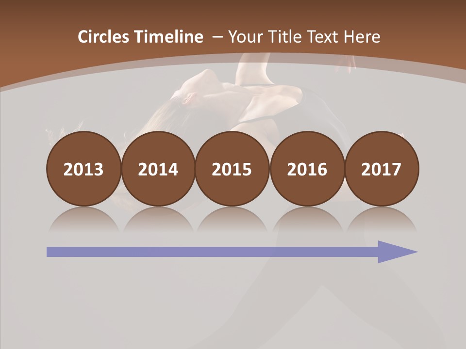 Dance Woman Movement PowerPoint Template