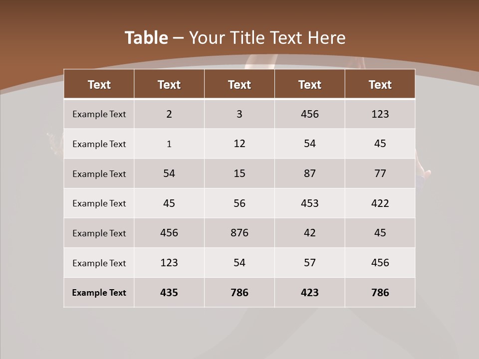 Dance Woman Movement PowerPoint Template