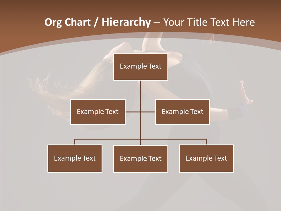 Dance Woman Movement PowerPoint Template