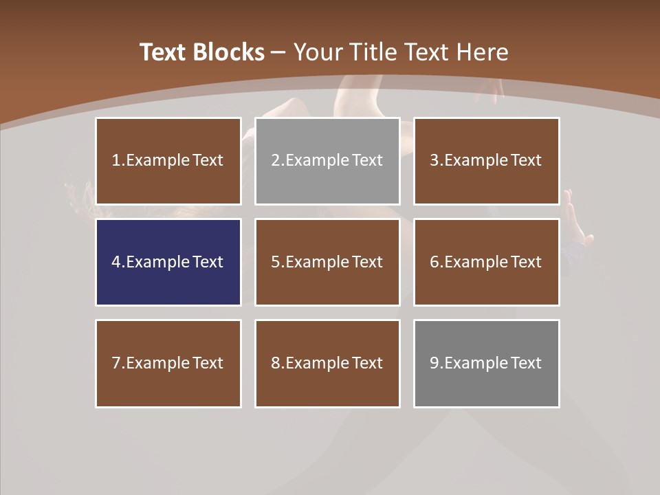 Dance Woman Movement PowerPoint Template