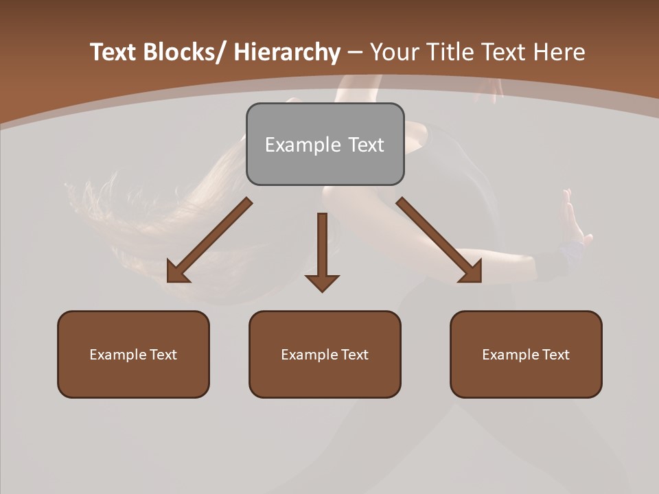Dance Woman Movement PowerPoint Template