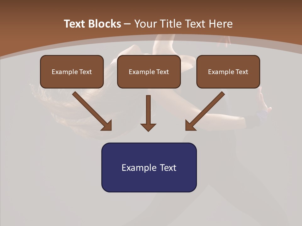 Dance Woman Movement PowerPoint Template