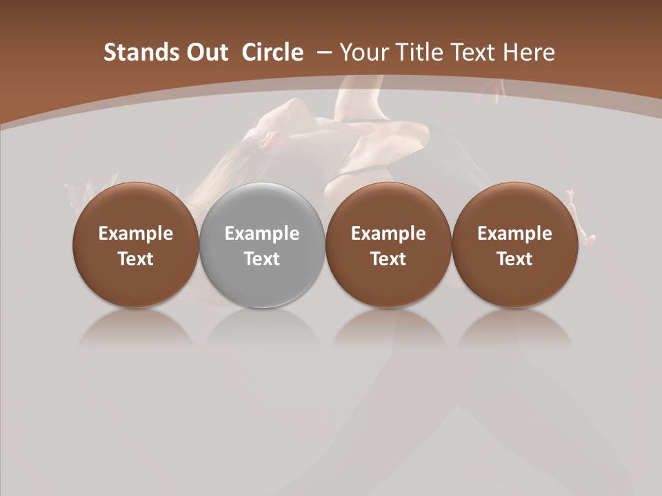 Dance Woman Movement PowerPoint Template