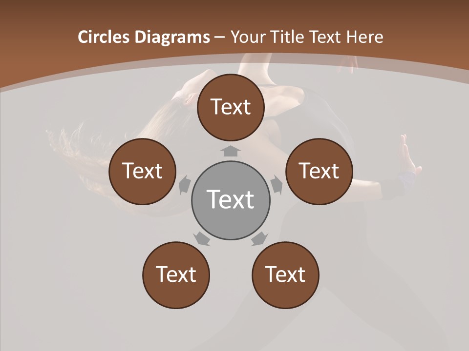 Dance Woman Movement PowerPoint Template