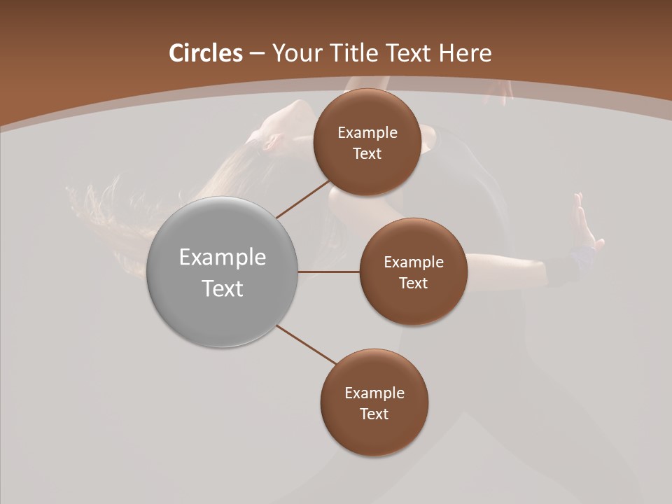 Dance Woman Movement PowerPoint Template