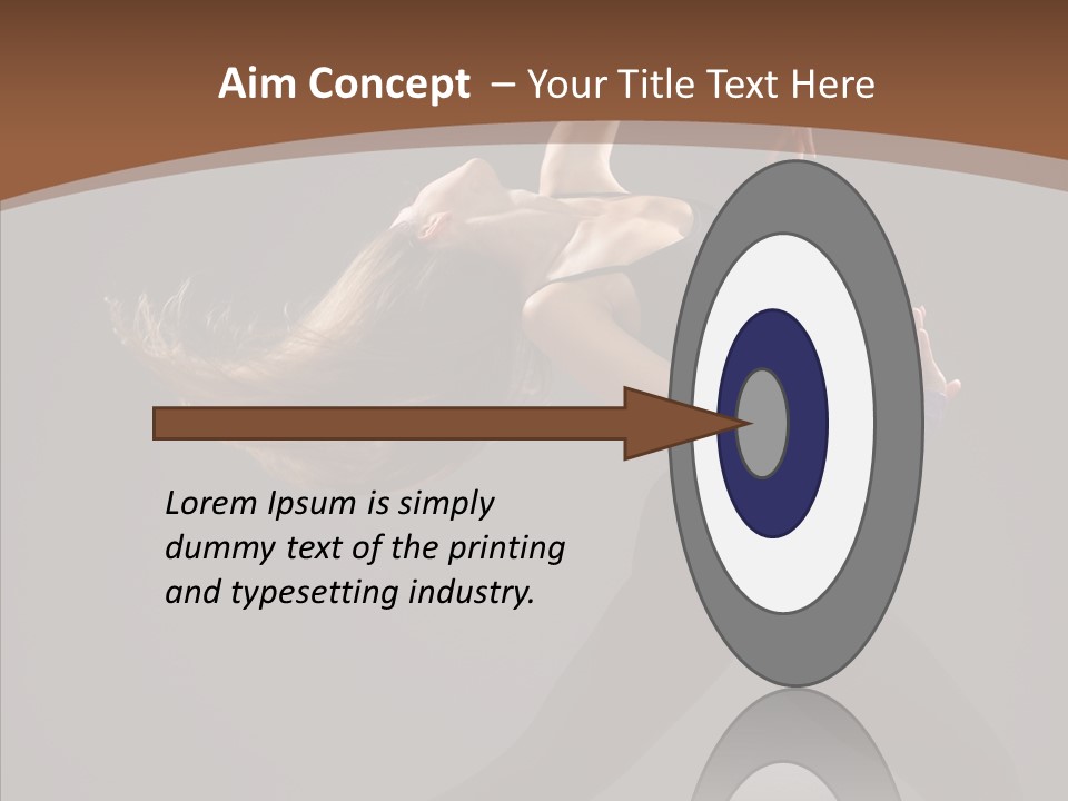 Dance Woman Movement PowerPoint Template