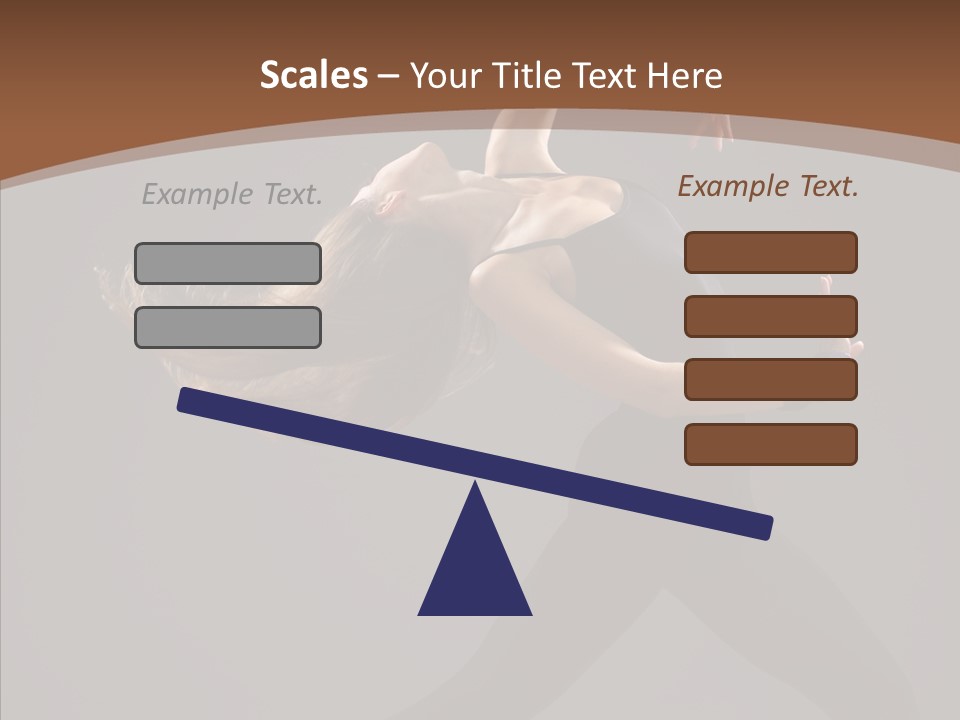 Dance Woman Movement PowerPoint Template