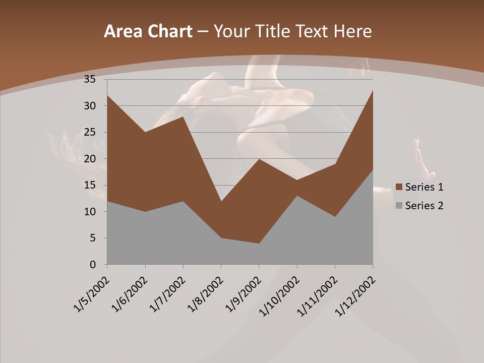 Dance Woman Movement PowerPoint Template