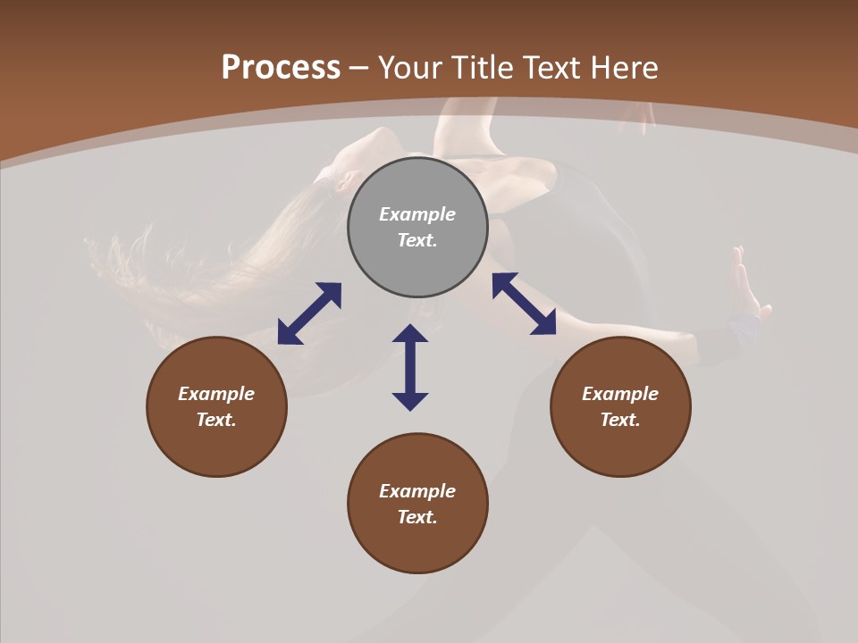 Dance Woman Movement PowerPoint Template