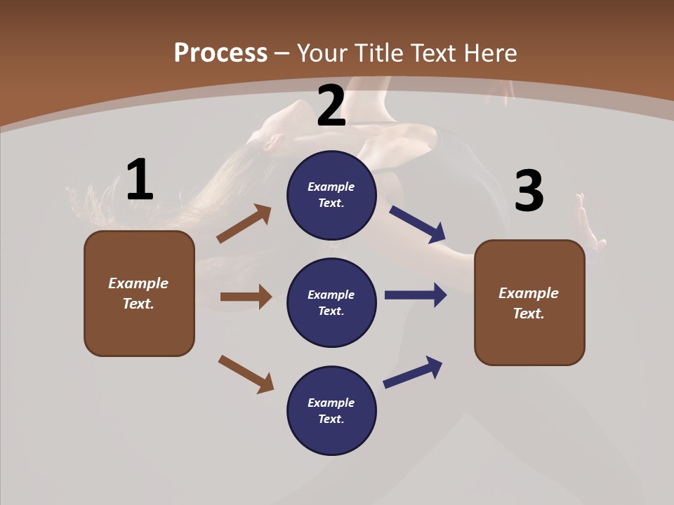 Dance Woman Movement PowerPoint Template