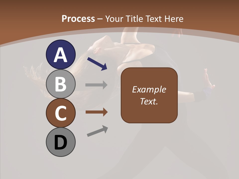 Dance Woman Movement PowerPoint Template