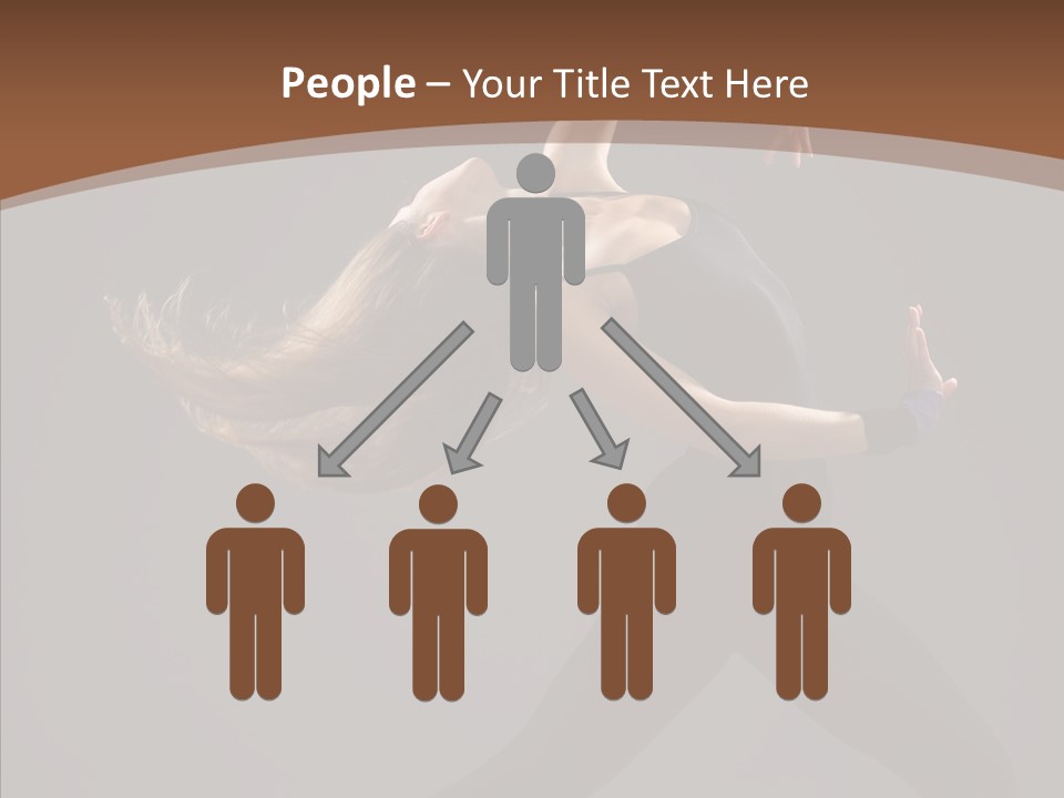 Dance Woman Movement PowerPoint Template