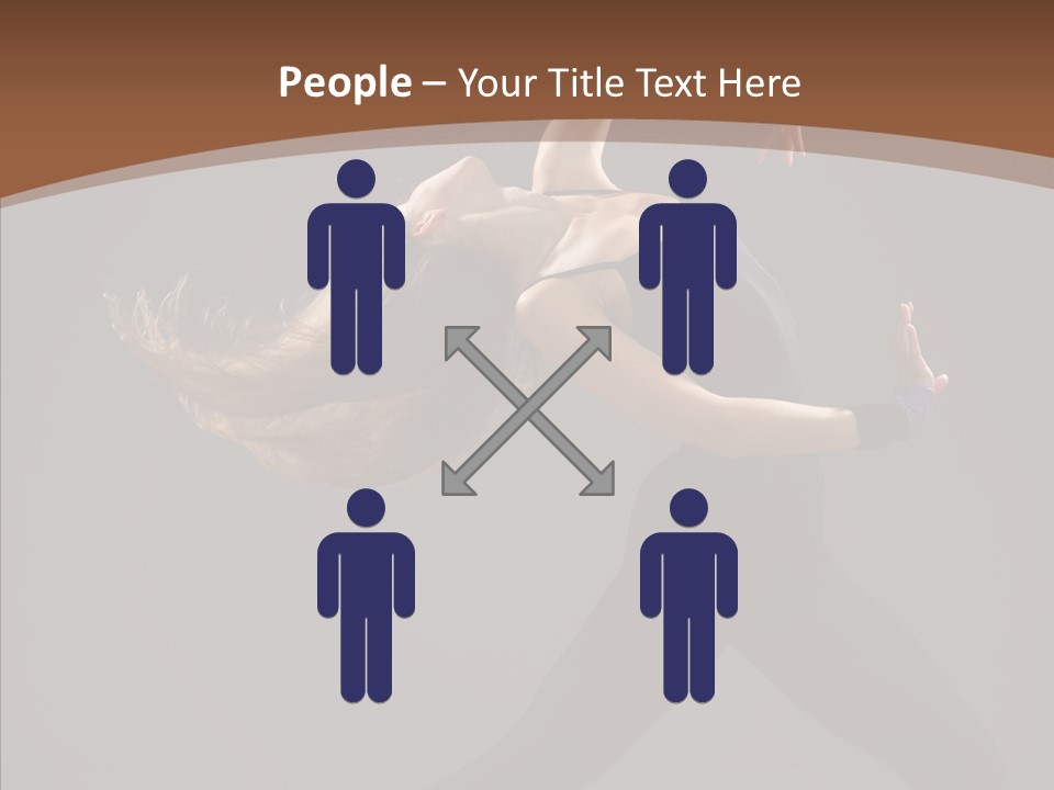 Dance Woman Movement PowerPoint Template