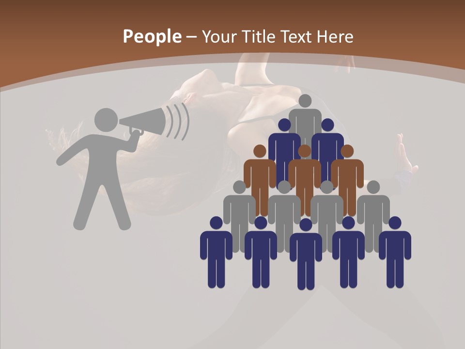 Dance Woman Movement PowerPoint Template