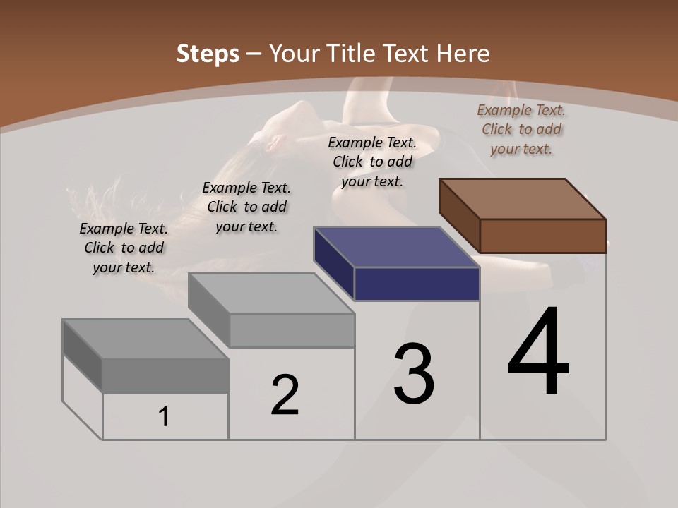 Dance Woman Movement PowerPoint Template