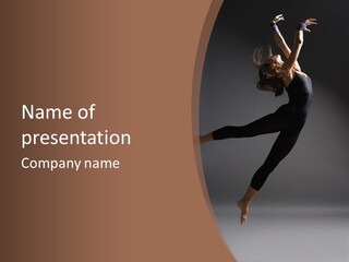 Acrobat Exercise Skill PowerPoint Template