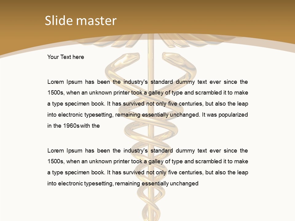 Well Medical Experiment PowerPoint Template