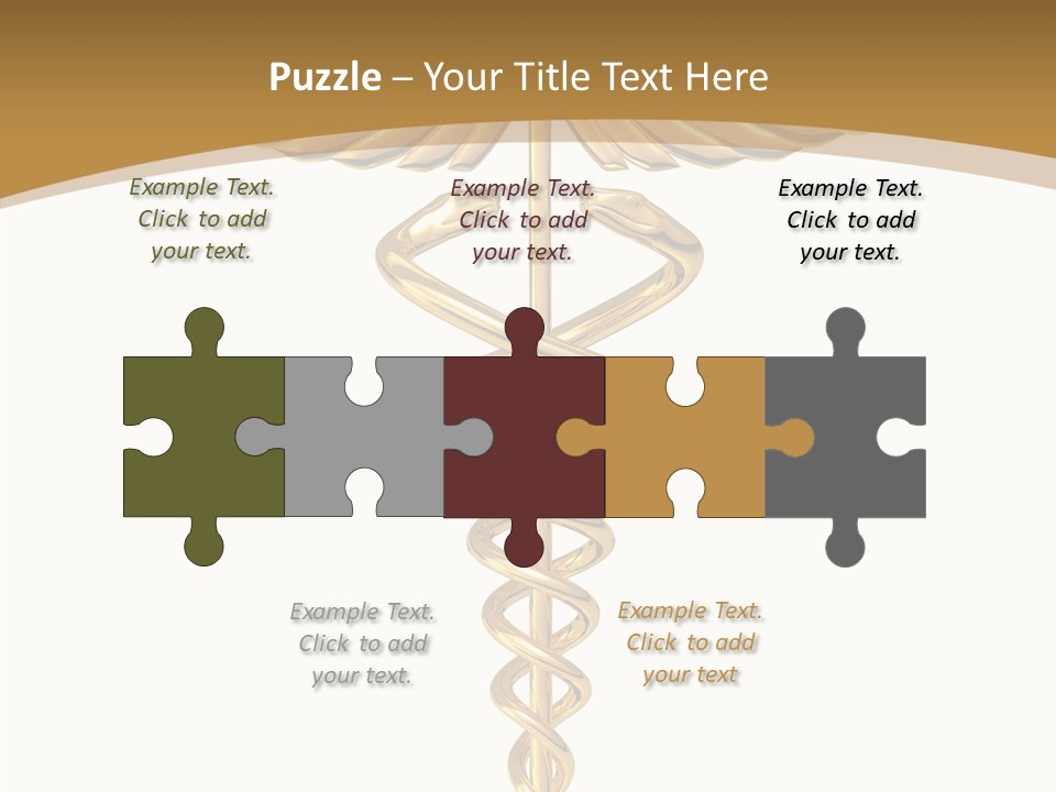 Well Medical Experiment PowerPoint Template