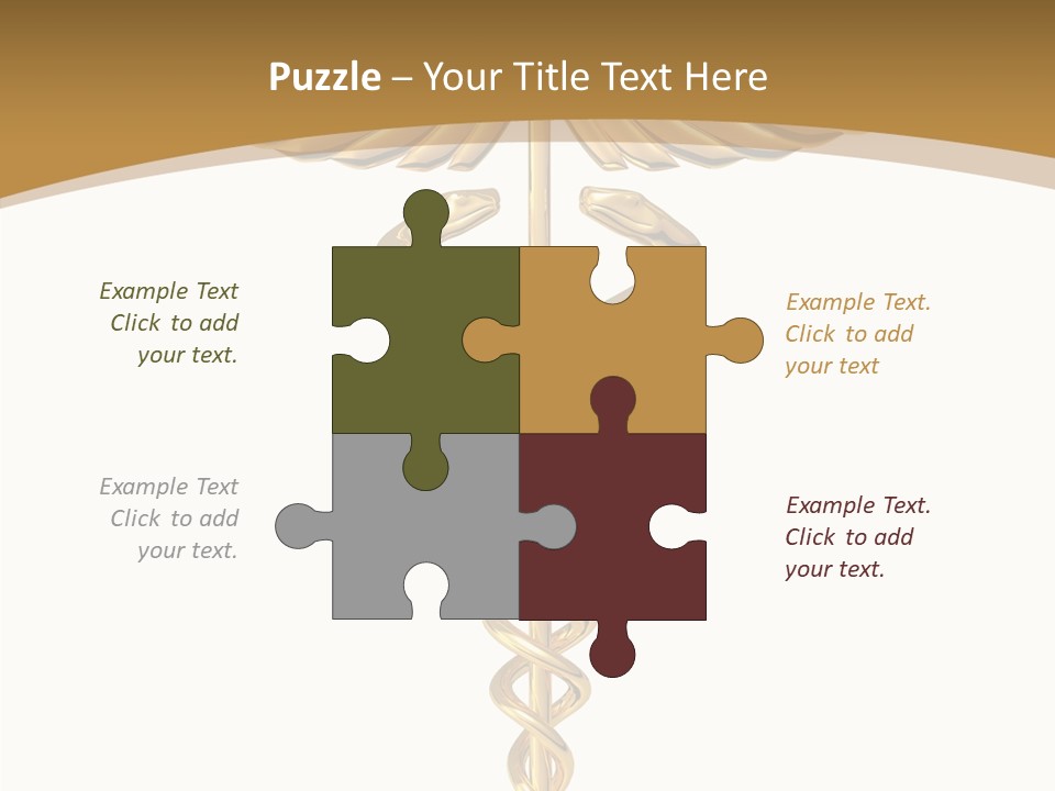 Well Medical Experiment PowerPoint Template