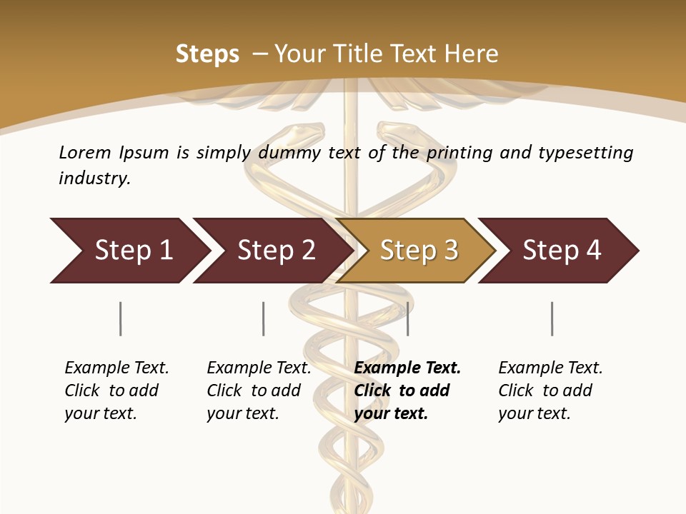Well Medical Experiment PowerPoint Template