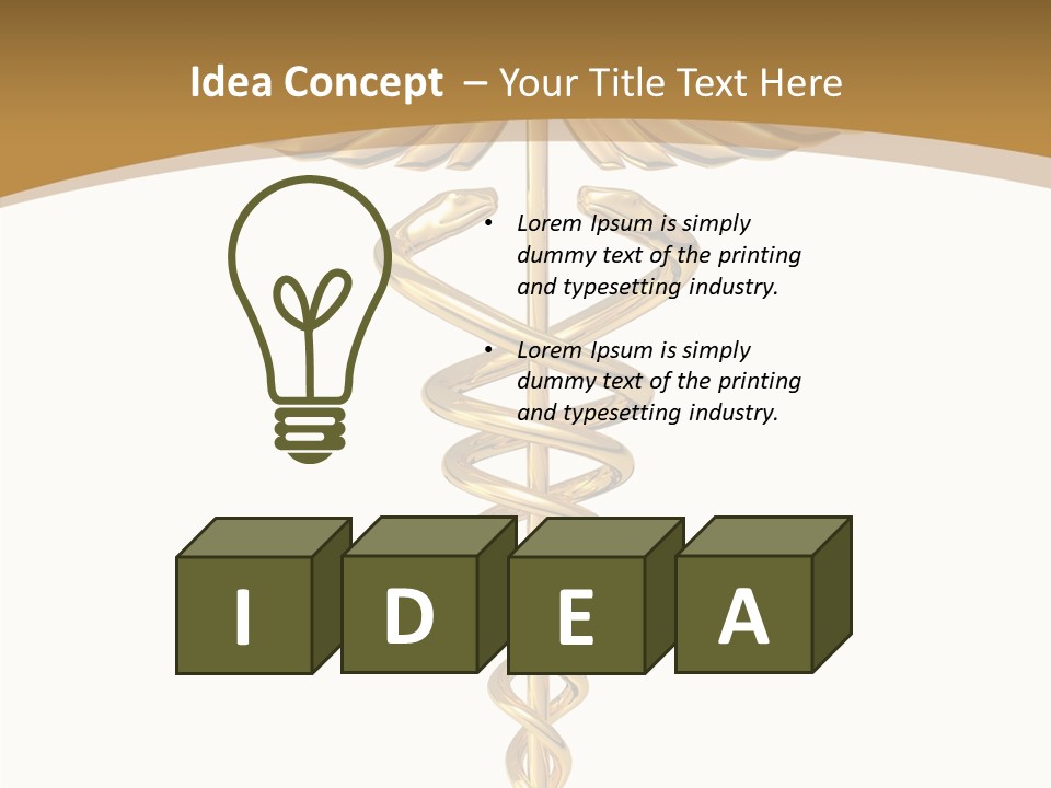 Well Medical Experiment PowerPoint Template