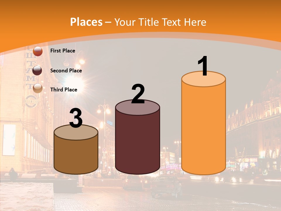 Ukrainian Street Square PowerPoint Template