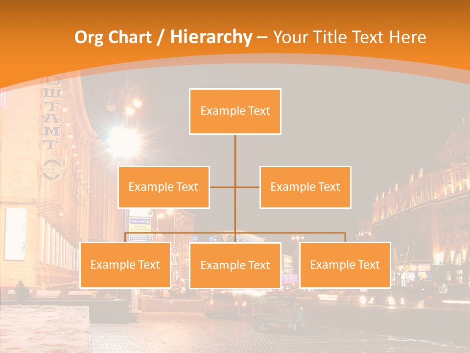 Ukrainian Street Square PowerPoint Template