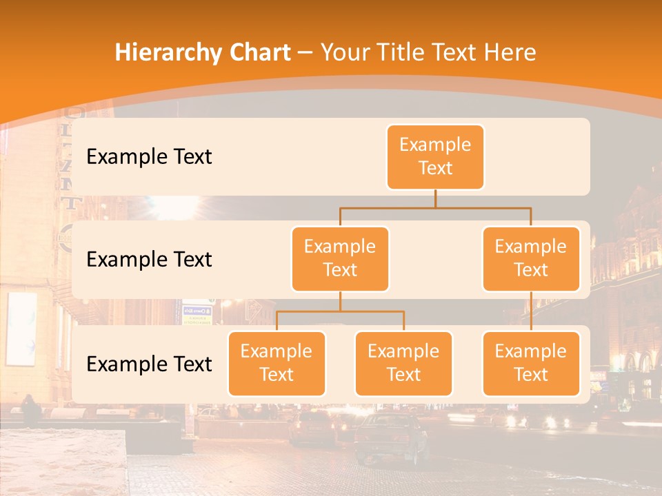Ukrainian Street Square PowerPoint Template