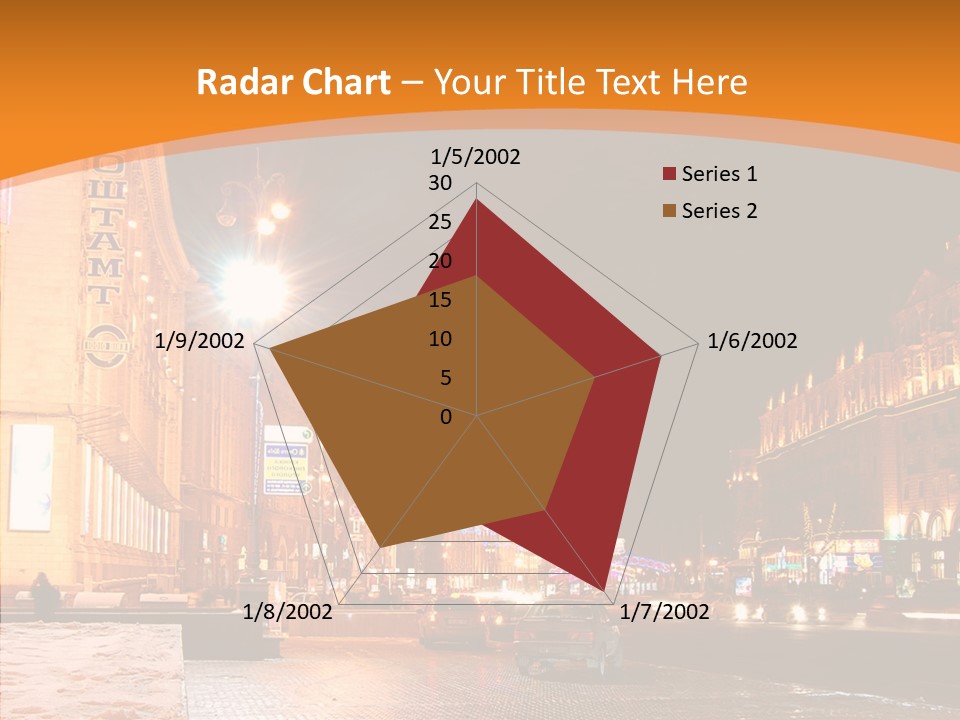 Ukrainian Street Square PowerPoint Template