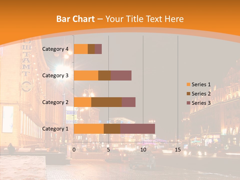 Ukrainian Street Square PowerPoint Template