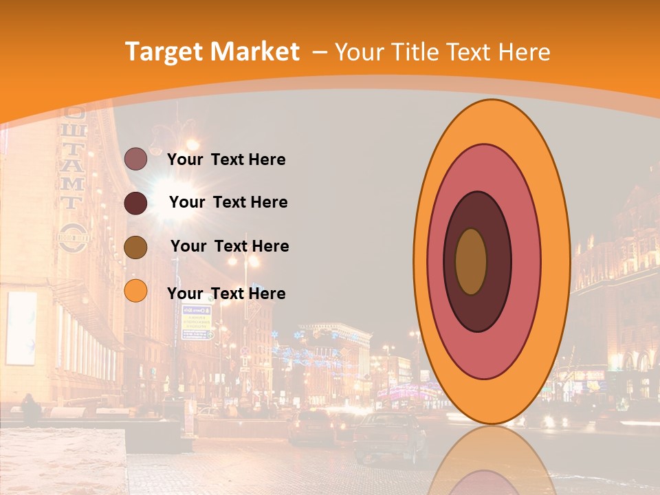 Ukrainian Street Square PowerPoint Template