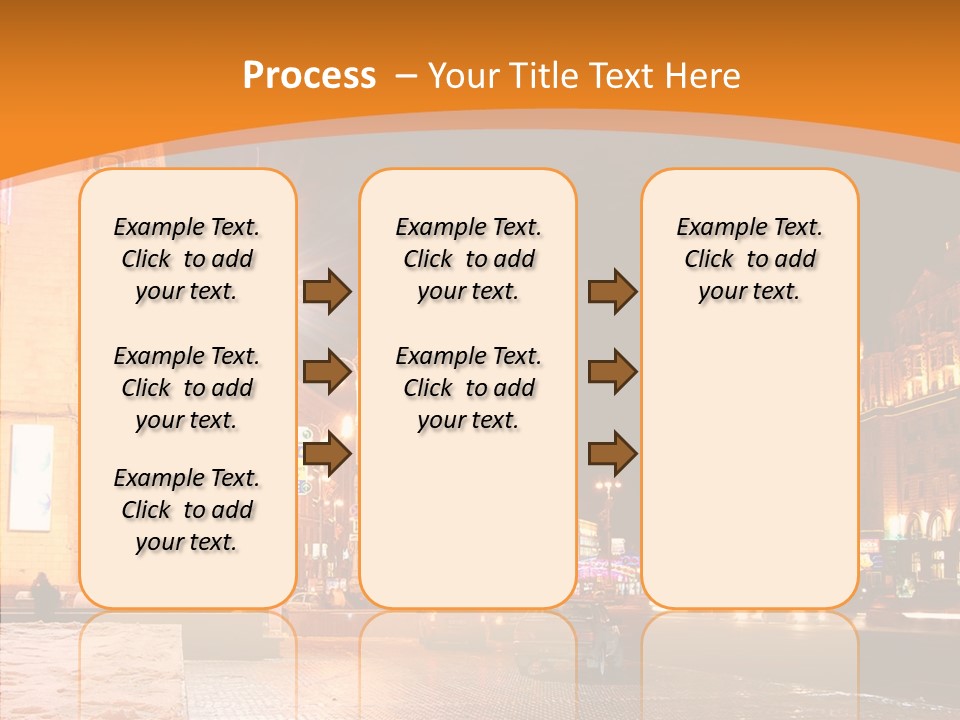 Ukrainian Street Square PowerPoint Template