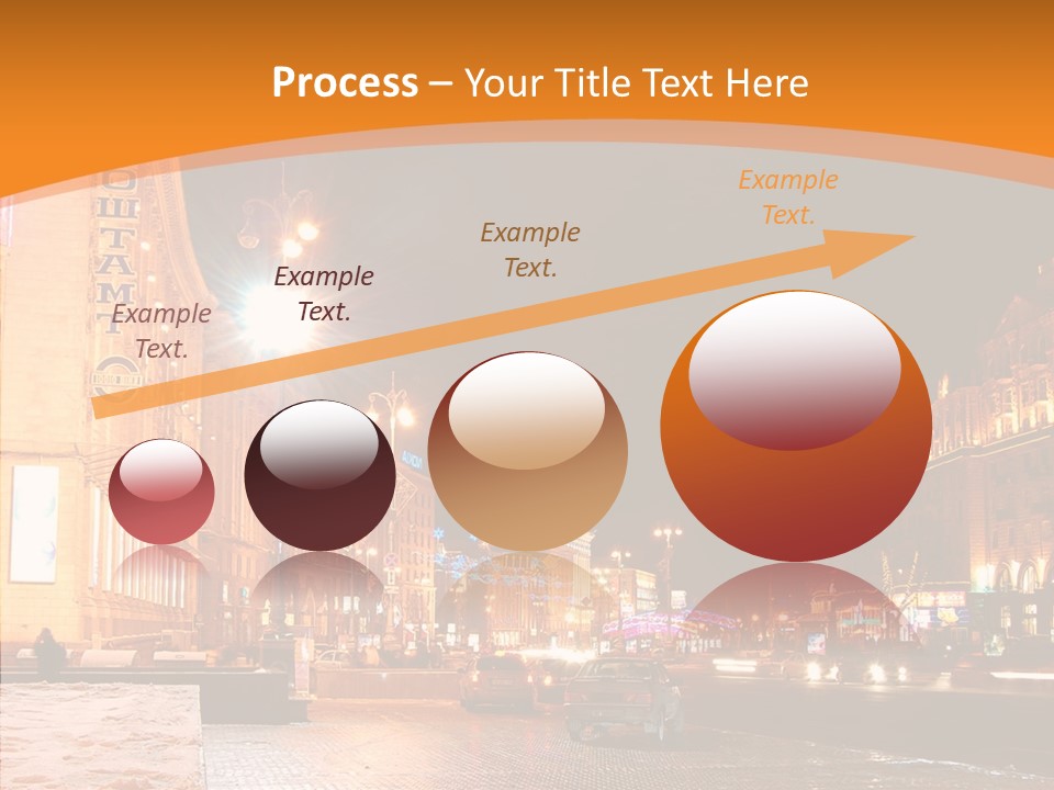 Ukrainian Street Square PowerPoint Template