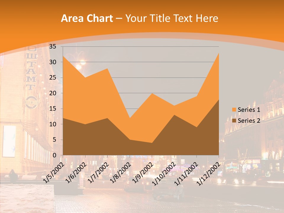 Ukrainian Street Square PowerPoint Template