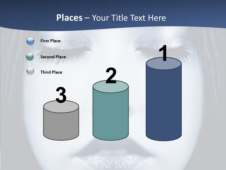 Art Face Painting PowerPoint Template