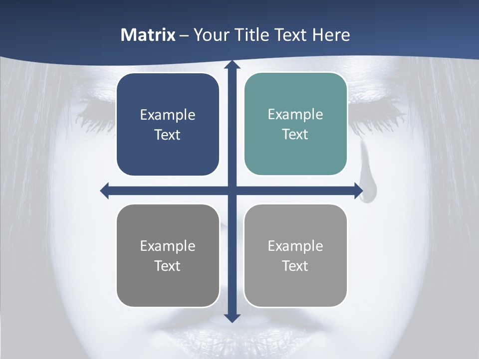Art Face Painting PowerPoint Template