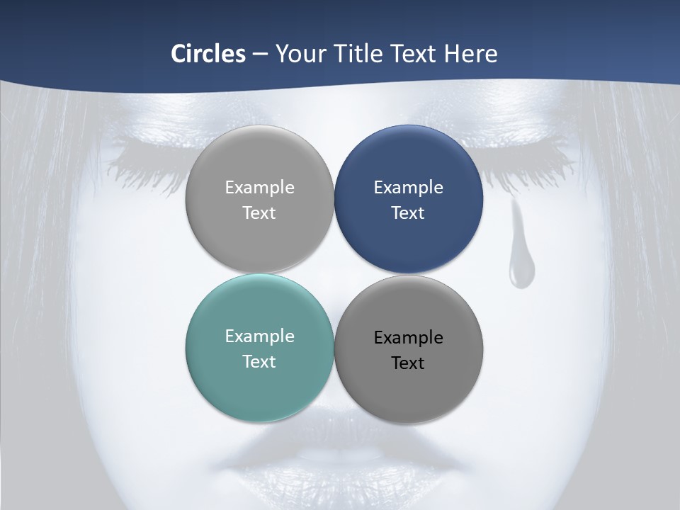 Art Face Painting PowerPoint Template