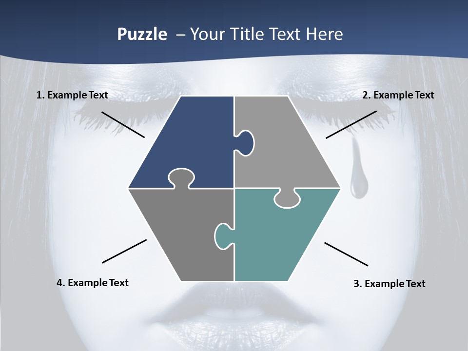Art Face Painting PowerPoint Template
