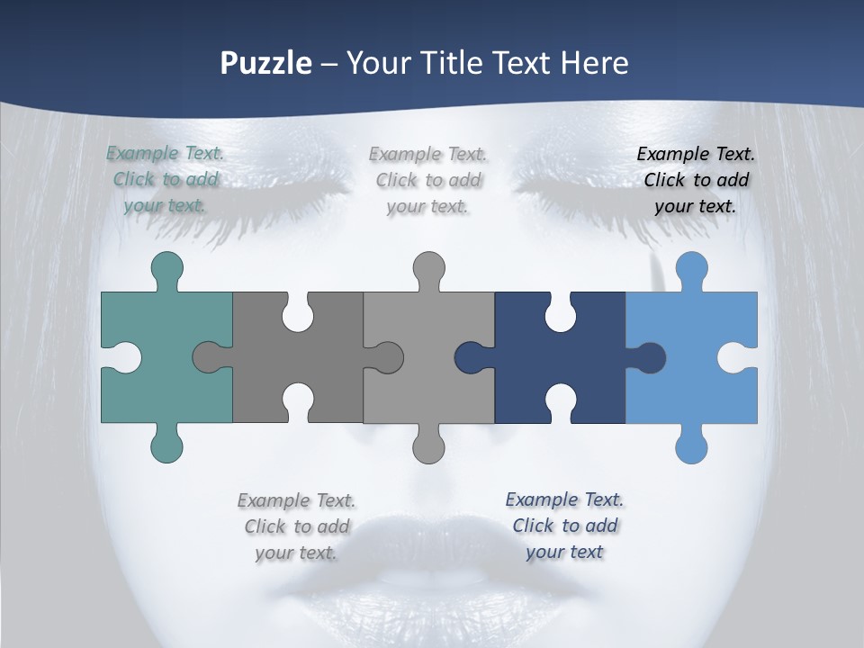 Art Face Painting PowerPoint Template