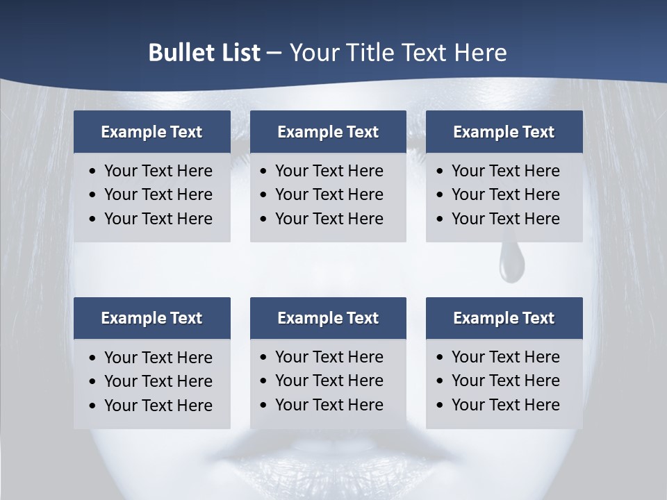 Art Face Painting PowerPoint Template