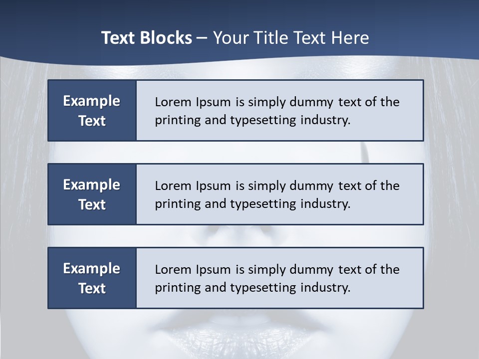 Art Face Painting PowerPoint Template