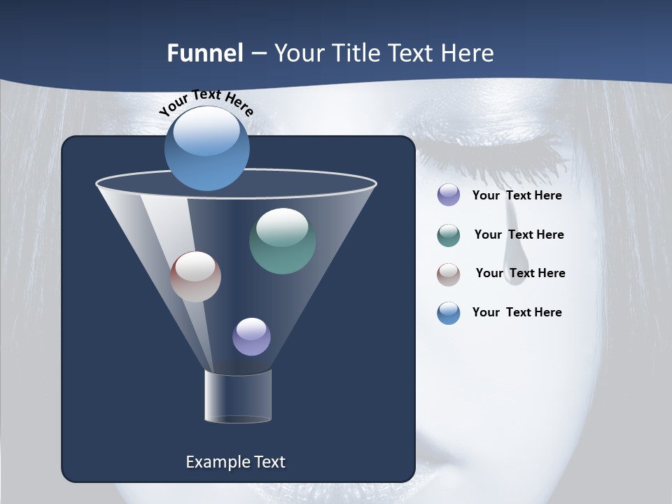 Art Face Painting PowerPoint Template