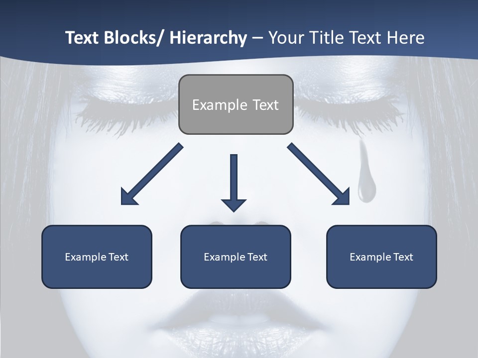 Art Face Painting PowerPoint Template