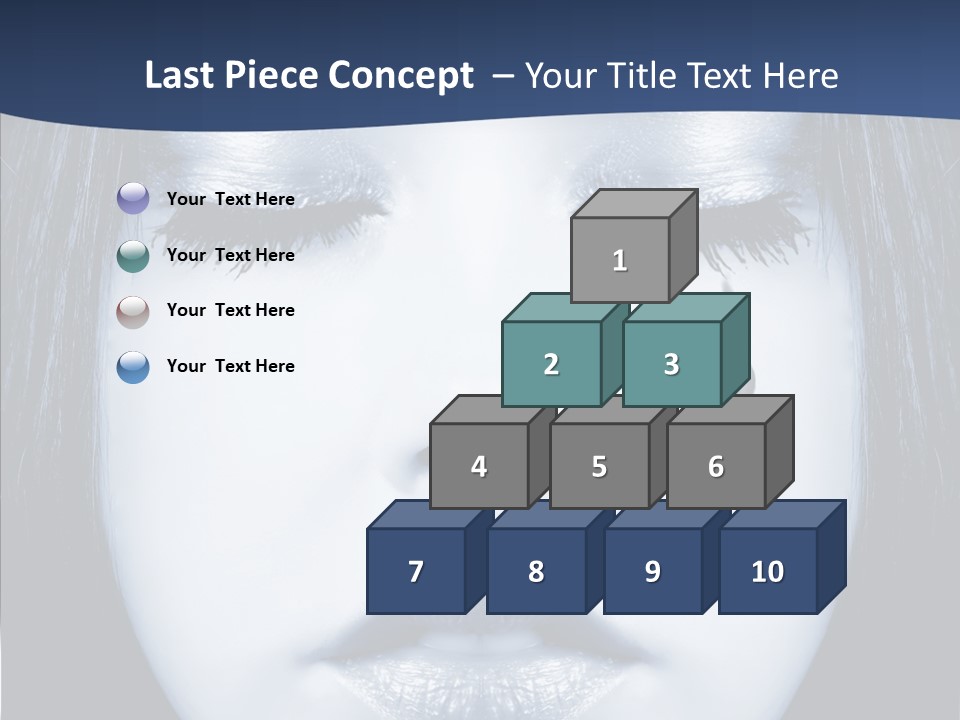 Art Face Painting PowerPoint Template