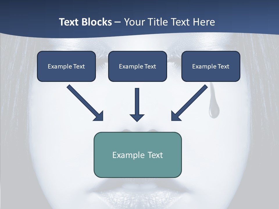 Art Face Painting PowerPoint Template
