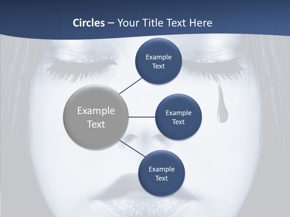 Art Face Painting PowerPoint Template