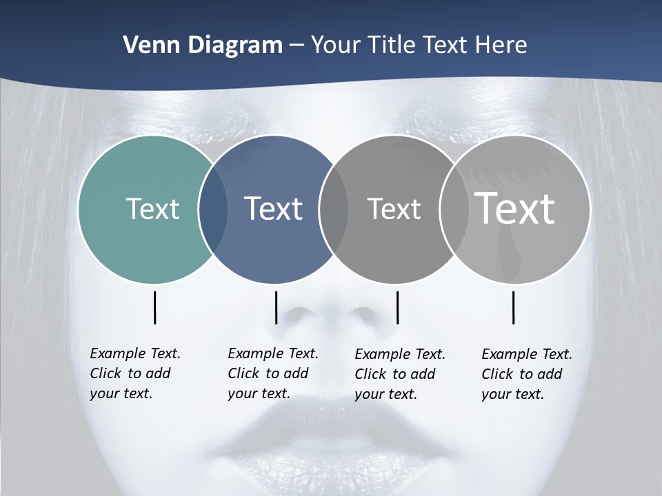 Art Face Painting PowerPoint Template