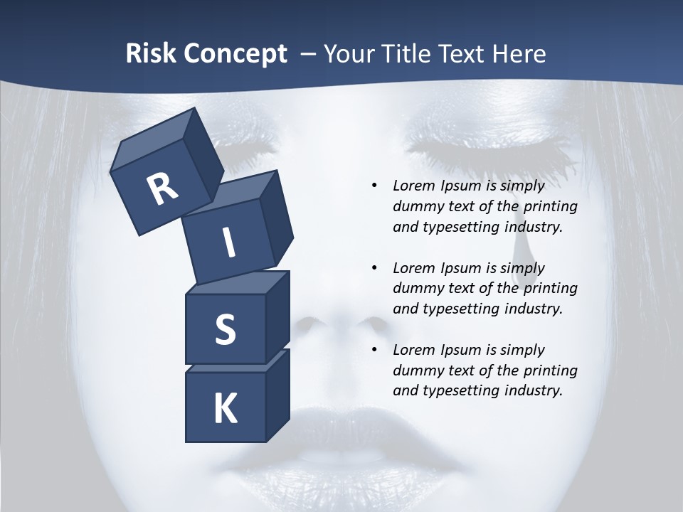 Art Face Painting PowerPoint Template