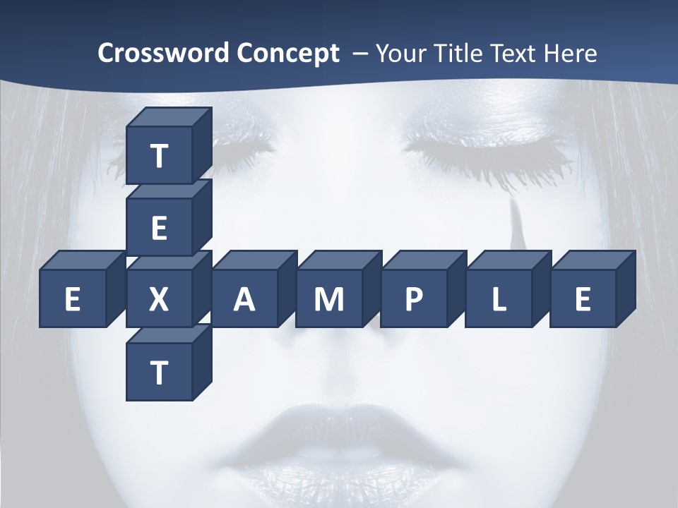 Art Face Painting PowerPoint Template