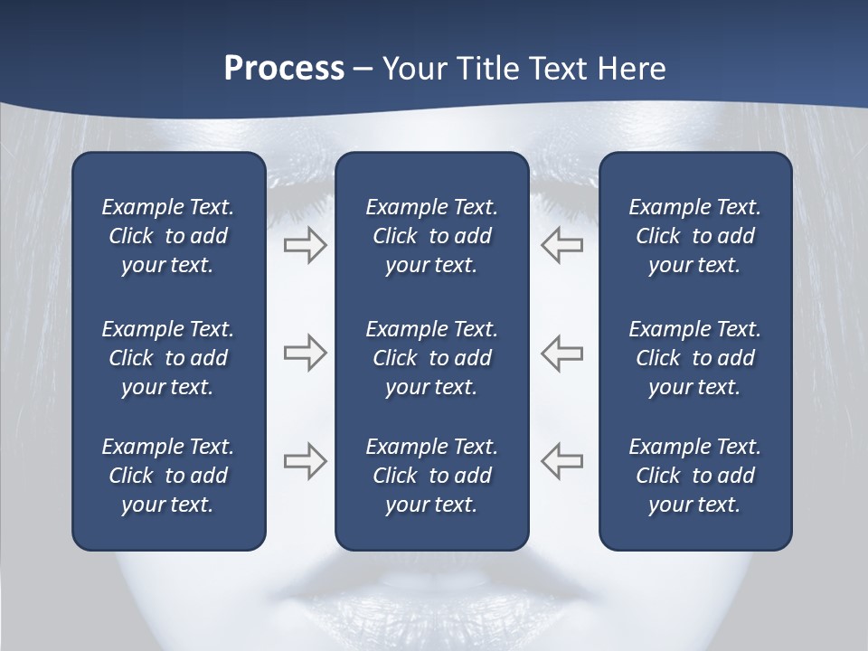 Art Face Painting PowerPoint Template